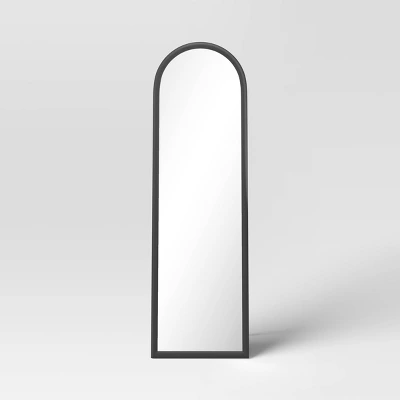 20" X 65" Arch Floor Mirror Black - Threshold⢠- Image 2
