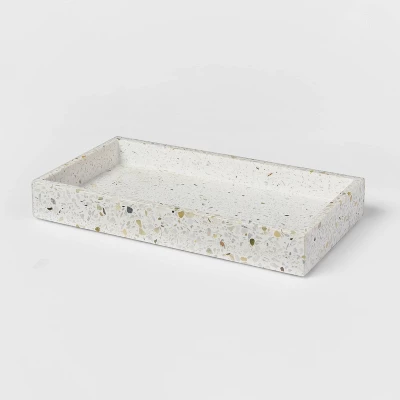 Terrazzo Bath Tray White - Threshold⢠- Image 2