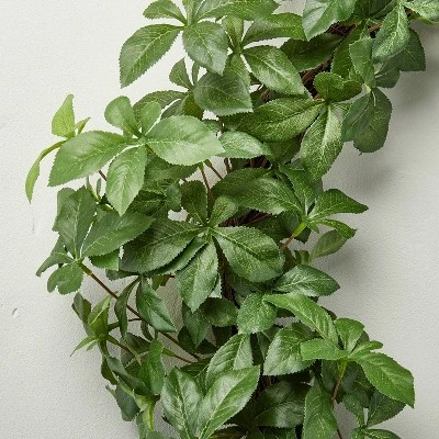 24" Faux Gypsophila Wreath - Hearth & Hand⢠With Magnolia - Image 2