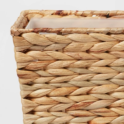 Light Weave Wastebasket Natural - Threshold⢠- Image 3