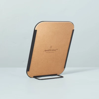 Freestanding 5.5"x7.5" Matted To 4"x6" Metal Photo Frame Set Matte Black - Hearth & Hand⢠With Magnolia - Image 2