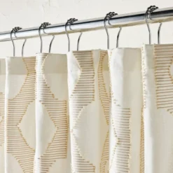 In The Name Of Love Clipped Shower Curtain White - Opalhouse⢠Designed By Jungalowâ˘