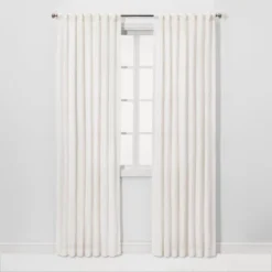 1pc Light Filtering Honeycomb Window Curtain Panel White - Thresholdā¢