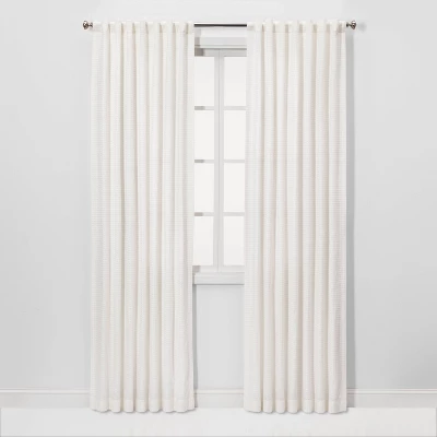 1pc Light Filtering Honeycomb Window Curtain Panel White - Thresholdâ˘