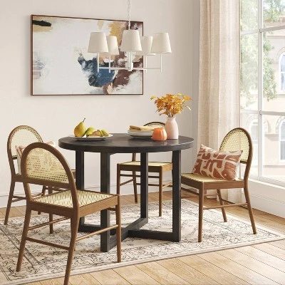 Plush Persian Style Area Rug Cream - Thresholdâ˘