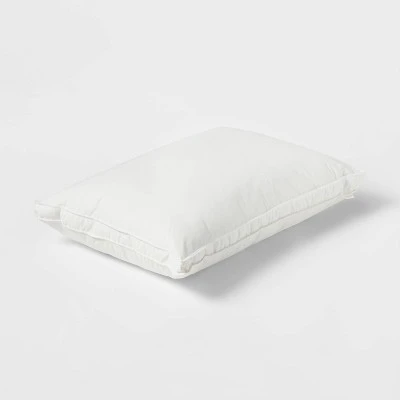 Down & Feather Blend Firm Bed Pillow - Threshold⢠- Image 2