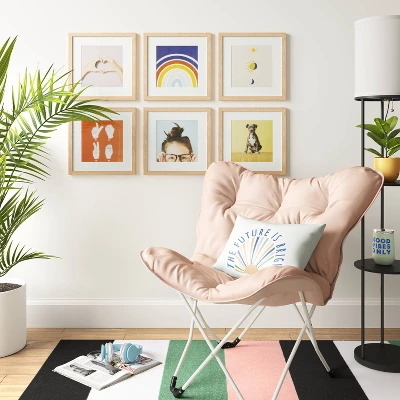 (Set Of 6) 11" X 11" Matted To 8" X 8" Frame Set - Room Essentialsâ˘