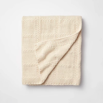Grid Knit Throw Blanket - Threshold⢠Designed With Studio McGee - Image 5