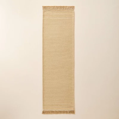 Patterned Border Stripe Area Rug Khaki - Hearth & Hand⢠With Magnolia - Image 4