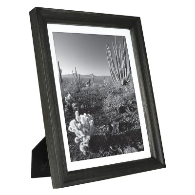 10.375" X 12.375" Matted To 8" X 10" Basic Foundational Frame Black - Thresholdâ˘