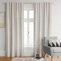 1pc Blackout Doral Window Curtain Panel Cream - Project 62â˘
